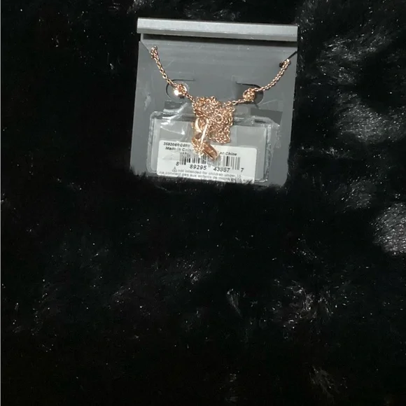 NWT Coach floral earrings and crystal necklace set - Picture 4 of 4